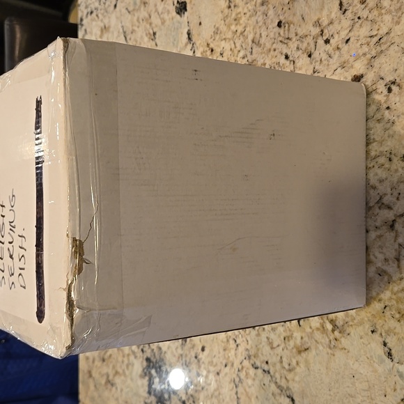 Godinger Christmas Sleigh Salad Bowl NWT - Picture 10 of 10